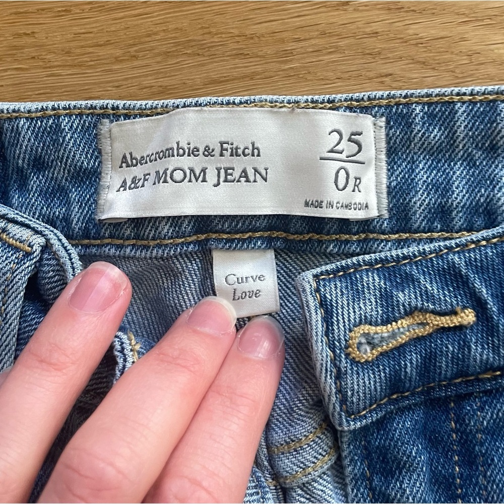 Abercrombie & Fitch Mom Jean Curve Love